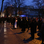 Droga Krzyżowa przeszła ulicami Kielc (31 marca 2015 r.) / Piotr Michalski / Radio Kielce