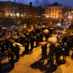 Droga Krzyżowa przeszła ulicami Kielc (31 marca 2015 r.) / Piotr Michalski / Radio Kielce