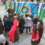 Leśny happening na Placu Artystów (27 marca 2015 r.) / Piotr Michalski / Radio Kielce