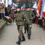 Na kieleckim cmentarzu oddali hołd Żołnierzom Wyklętym (1 marca 2015 r.) / Piotr Michalski / Radio Kielce