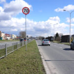 Znaki drogowe Krakowska (30 marca 2015 r.) / Piotr Michalski / Radio Kielce