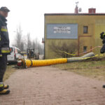 Wyciek gazu w Skarżysku (1 marca 2015 r.) / Krzysztof Żołądek / Radio Kielce