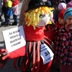 Budzenie Wiosny na ul. Sienkiewicza w Kielcach (20 marca 2015 r.) / Piotr Michalski / Radio Kielce