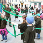 Leśny happening na Placu Artystów (27 marca 2015 r.) / Piotr Michalski / Radio Kielce