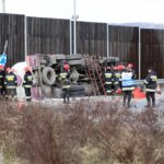 04.03.2015 Wypadek cysterny z gazem w Cedzynie koło Kielc / Stanisław Blinstrub / Radio Kielce