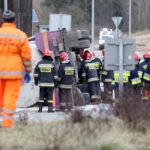 04.03.2015 Wypadek cysterny z gazem w Cedzynie koło Kielc / Stanisław Blinstrub / Radio Kielce