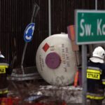 04.03.2015 Wypadek cysterny z gazem w Cedzynie koło Kielc / Stanisław Blinstrub / Radio Kielce