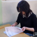 Próbna matura w I Li im. Stefana Żeromskiego w Kielcach / Kamil Król / Radio Kielce