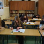 Próbna matura w I Li im. Stefana Żeromskiego w Kielcach / Kamil Król / Radio Kielce