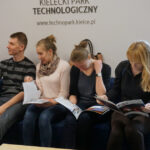 Studenci z Politechniki Opolskiej w Kieleckim Parku Technologicznym / Kamil Król / Radio Kielce