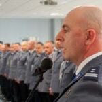 Rafał Kochańczyk nowym komendantem świętokrzyskiej policji (16.03.2015) / Krzysztof Żołądek / Radio Kielce