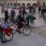 Ulicami Kielc przejechała kolejna Masa Krytyczna / Kamil Król / Radio Kielce