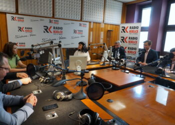 Studio Polityczne Radia Kielce (29 marca 2015) / Kamil Król / Radio Kielce