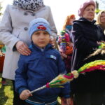 Uroczysta procesja wraz z poświęceniem palm w parafii pw. św. Wojciecha w Kielcach / Kamil Król / Radio Kielce