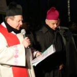 30.3.2015 Masłów. W kościele parafialnym w Masłowie w odprawiona została msza święta dziękczynna za nauczanie i posługę Jana Pawła II. Po nabożeństwie parafianie wzięli udział w Drodze Krzyżowej. / Wojciech Habdas / Radio Kielce