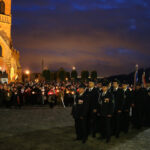 30.3.2015 Masłów. W kościele parafialnym w Masłowie w odprawiona została msza święta dziękczynna za nauczanie i posługę Jana Pawła II. Po nabożeństwie parafianie wzięli udział w Drodze Krzyżowej. / Wojciech Habdas / Radio Kielce