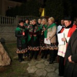 30.3.2015 Masłów. W kościele parafialnym w Masłowie w odprawiona została msza święta dziękczynna za nauczanie i posługę Jana Pawła II. Po nabożeństwie parafianie wzięli udział w Drodze Krzyżowej. / Wojciech Habdas / Radio Kielce