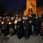 30.3.2015 Masłów. W kościele parafialnym w Masłowie w odprawiona została msza święta dziękczynna za nauczanie i posługę Jana Pawła II. Po nabożeństwie parafianie wzięli udział w Drodze Krzyżowej. / Wojciech Habdas / Radio Kielce