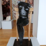 Wystawa rzeźby "W kręgu pracowni Wietrzni" w Sali Wystaw Czasowych Centrum Geoedukacji w Kielcach / Kamil Król / Radio Kielce