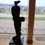 Wystawa rzeźby "W kręgu pracowni Wietrzni" w Sali Wystaw Czasowych Centrum Geoedukacji w Kielcach / Kamil Król / Radio Kielce