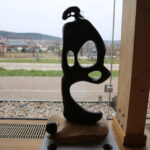 Wystawa rzeźby "W kręgu pracowni Wietrzni" w Sali Wystaw Czasowych Centrum Geoedukacji w Kielcach / Kamil Król / Radio Kielce