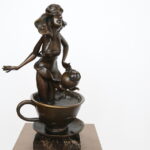 Wystawa rzeźby "W kręgu pracowni Wietrzni" w Sali Wystaw Czasowych Centrum Geoedukacji w Kielcach / Kamil Król / Radio Kielce