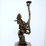 Wystawa rzeźby "W kręgu pracowni Wietrzni" w Sali Wystaw Czasowych Centrum Geoedukacji w Kielcach / Kamil Król / Radio Kielce