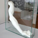 Wystawa rzeźby "W kręgu pracowni Wietrzni" w Sali Wystaw Czasowych Centrum Geoedukacji w Kielcach / Kamil Król / Radio Kielce