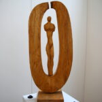 Wystawa rzeźby "W kręgu pracowni Wietrzni" w Sali Wystaw Czasowych Centrum Geoedukacji w Kielcach / Kamil Król / Radio Kielce