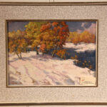 27.3.2015 Kielce. Obrazy ukraińskich artystów o polskich korzeniach można było w piątek wylicytować w Galerii Winda w Kielcach w ramach akcji  "Medycyna i sztuka ponad podziałami" / Wojciech Habdas / Radio Kielce