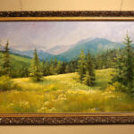 27.3.2015 Kielce. Obrazy ukraińskich artystów o polskich korzeniach można było w piątek wylicytować w Galerii Winda w Kielcach w ramach akcji  "Medycyna i sztuka ponad podziałami" / Wojciech Habdas / Radio Kielce