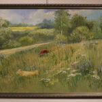 27.3.2015 Kielce. Obrazy ukraińskich artystów o polskich korzeniach można było w piątek wylicytować w Galerii Winda w Kielcach w ramach akcji  "Medycyna i sztuka ponad podziałami" / Wojciech Habdas / Radio Kielce