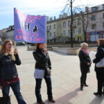 8.3.2015 Kielce. Manifa. / Wojciech Habdas / Radio Kielce