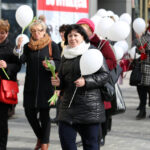 8.3.2015 Kielce. Manifa. / Wojciech Habdas / Radio Kielce