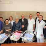 12.3.2015 Kielce. Trojaczki w Szpitalu Zespolonym. Maleństwa urodziły się w 7 lutego w 32 tygodniu ciąży. Największy - Krystian ważył w chwili narodzin 1750 gramów, drugi był Kamil (1660 gramów), trzecia - Klaudia (1500 gramów). / Wojciech Habdas / Radio Kielce