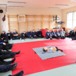 12.3.2015 Kielce. Strażnicy Miejscy przechodzą szkolenie z udzielania pierwszej pomocy / Wojciech Habdas / Radio Kielce