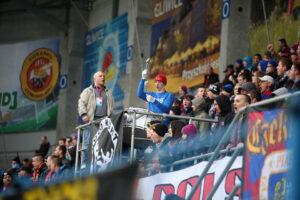 22.3.2015 Gliwice. Fragment meczu Piast Gliwice - Korona Kielce. / Wojciech Habdas / Radio Kielce