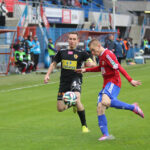 22.3.2015 Gliwice. Fragment meczu Piast Gliwice - Korona Kielce. Paweł Golański / Wojciech Habdas / Radio Kielce