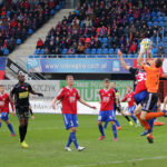 22.3.2015 Gliwice. Fragment meczu Piast Gliwice - Korona Kielce. / Wojciech Habdas / Radio Kielce