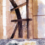 Marek Wawro. Archetypy i znaki - home, 100x70cm, 2004 r. / Marek Wawro / arch. prywatne