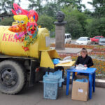 Celem wyprawy Koleją Transsyberyjską, liczącej ponad 5 tysięcy kilometrów była wizyta nad najgłębszym słodkowodnym jeziorem świata – Bajkałem. / Tomasz Tułak