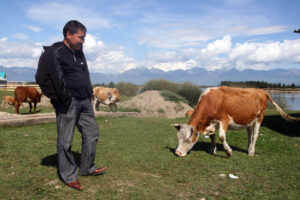 Celem wyprawy Koleją Transsyberyjską, liczącej ponad 5 tysięcy kilometrów była wizyta nad najgłębszym słodkowodnym jeziorem świata – Bajkałem. / Tomasz Tułak