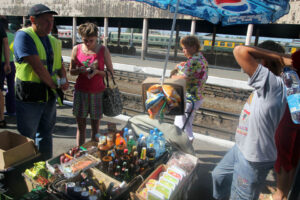 Celem wyprawy Koleją Transsyberyjską, liczącej ponad 5 tysięcy kilometrów była wizyta nad najgłębszym słodkowodnym jeziorem świata – Bajkałem. / Tomasz Tułak