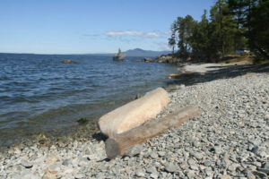 Celem wyprawy Koleją Transsyberyjską, liczącej ponad 5 tysięcy kilometrów była wizyta nad najgłębszym słodkowodnym jeziorem świata – Bajkałem. / Tomasz Tułak