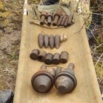 Znalezione niewybuchy w gminie Lipnik, w powiecie opatowskim / KPP Opatów