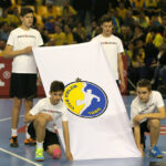 Rewanżowy mecz 1/8 finału Vive Tauron Kielce - Montpellier. Przedmeczowa prezentacja / Kamil Król / Radio Kielce