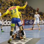 Rewanżowy mecz 1/8 finału Vive Tauron Kielce - Montpellier / Kamil Król / Radio Kielce