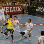 Rewanżowy mecz 1/8 finału Vive Tauron Kielce - Montpellier / Kamil Król / Radio Kielce