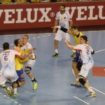 Rewanżowy mecz 1/8 finału Vive Tauron Kielce - Montpellier / Kamil Król / Radio Kielce