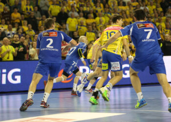 Mecz 19. kolejki PGNiG Superligi piłkarzy ręcznych: Vive Tauron Kielce - Orlen Wisła Płock / Kamil Król / Radio Kielce